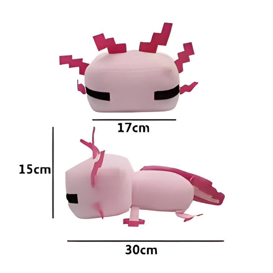 Minecraft Plush - Axolotl Pink 30cm